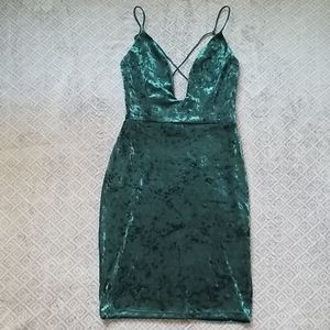 Windsor Crushed Velvet Bodycon Dress